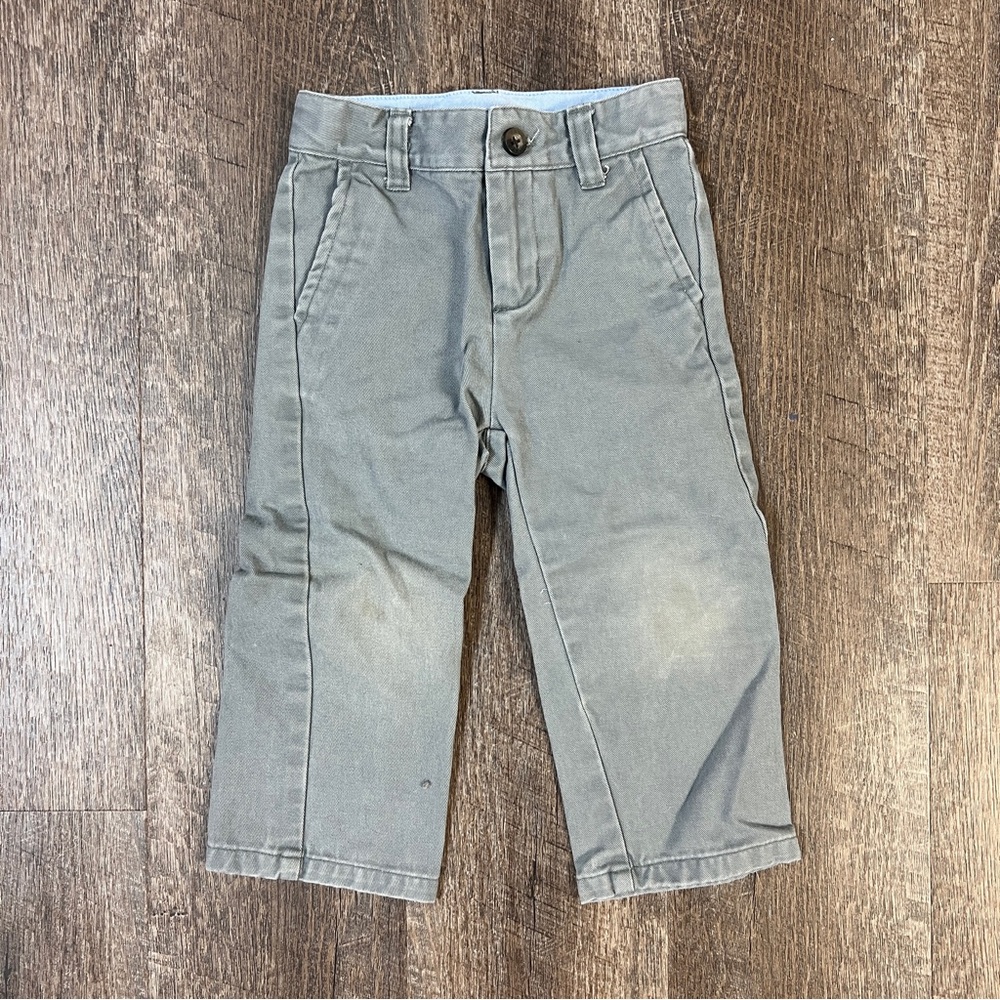 Janie and Jack Gray Casual Kids Pants